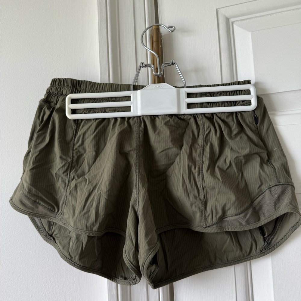 Lululemon Olive Green Women's Shorts